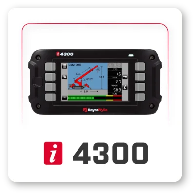 جرثقیل مانیتور raycowylie چند رنگ i4300 – ۴.۳ اینچ PN:3D1300